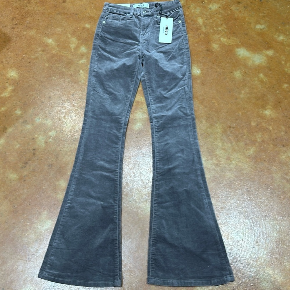 Nwt Mica (boutique) flare velvet jean.  Stretch of a Judy Blue Jean